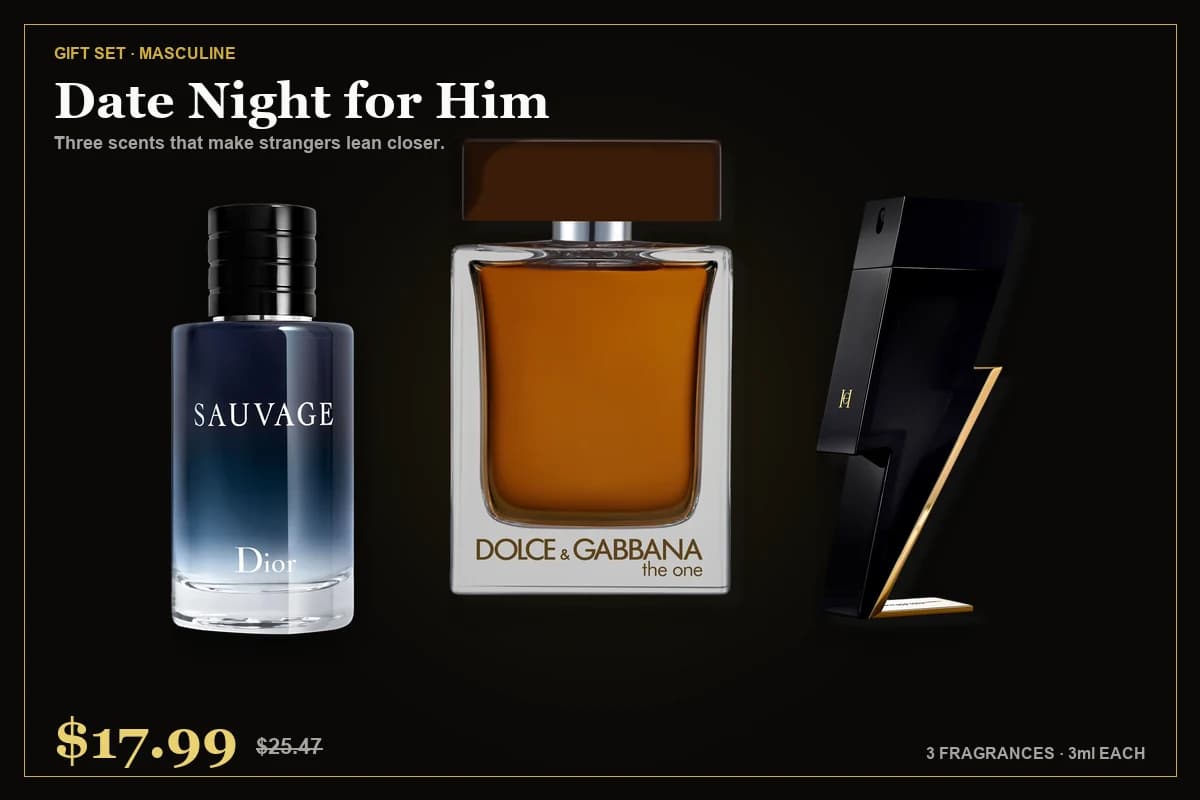 Date Night for Him — Dior Sauvage
