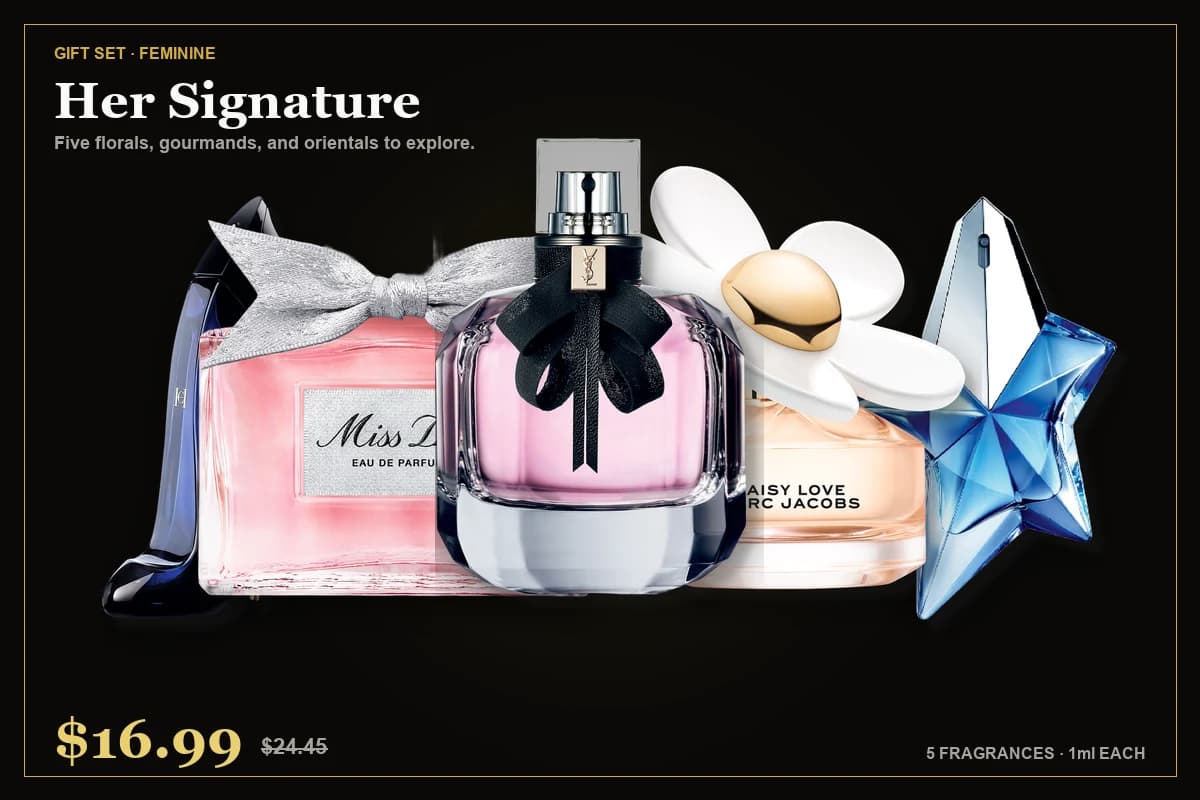 Her Signature — Carolina Herrera Good Girl, Dior Miss Dior EDP