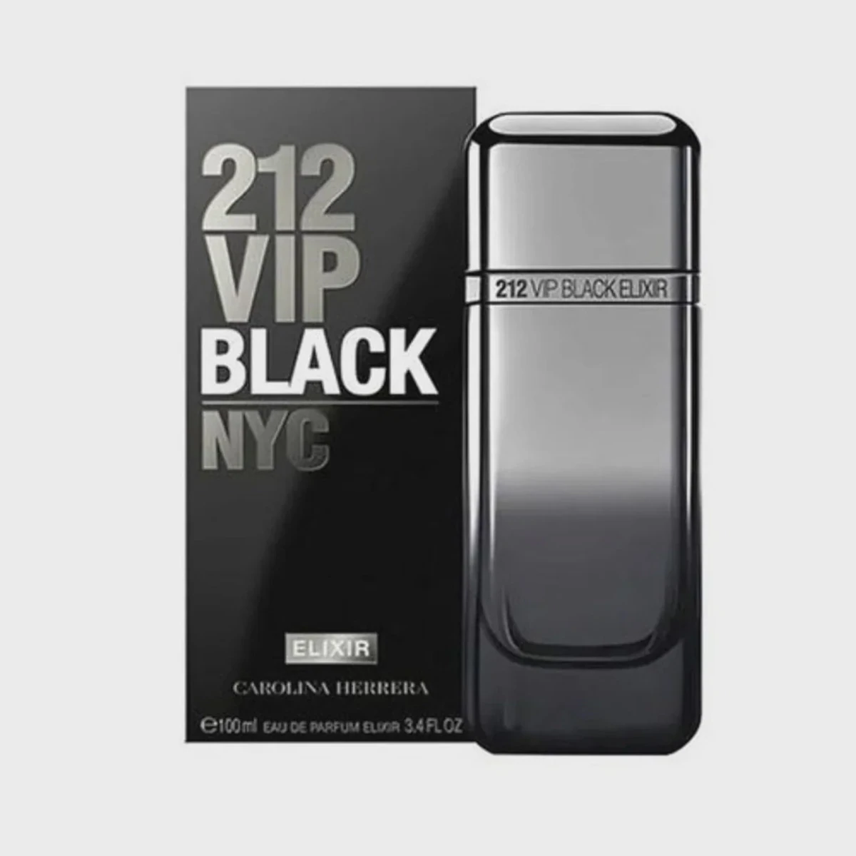 Carolina Herrera 212 Vip Black Elixir EDP original designer bottle